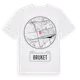 White t-shirt med Bruket t-shirt