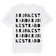 Brunkestrand ordlek t-shirt