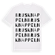Brusknappeln ordlek t-shirt