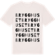 Vintage White t-shirt med Brygghuset ordlek t-shirt