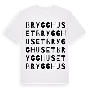 Brygghuset ordlek t-shirt – ekologisk bomull t-shirt från Pinshirt