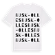 Busk-Olles ordlek t-shirt