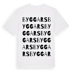 Byggars ordlek t-shirt – ekologisk bomull t-shirt från Pinshirt