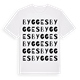 Bygges ordlek t-shirt