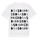 Dåasdammen ordlek t-shirt