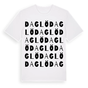 Daglö ordlek t-shirt – ekologisk bomull t-shirt från Pinshirt