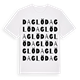 Daglö ordlek t-shirt