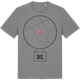 Mid Heather Gray t-shirt med Dis t-shirt