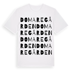 Domaregården ordlek t-shirt – ekologisk bomull t-shirt från Pinshirt