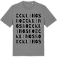 Mid Heather Gray t-shirt med Ecklingsbo ordlek t-shirt