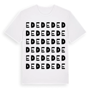Ed ordlek t-shirt – ekologisk bomull t-shirt från Pinshirt
