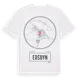 White t-shirt med Edsbyn t-shirt