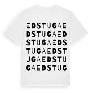 Edstuga ordlek t-shirt – ekologisk bomull t-shirt från Pinshirt