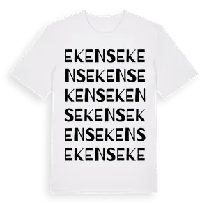 Ekens ordlek t-shirt – ekologisk bomull t-shirt från Pinshirt