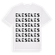 Ekes ordlek t-shirt
