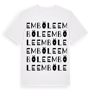 Emböle ordlek t-shirt – ekologisk bomull t-shirt från Pinshirt