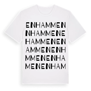 Enhammen ordlek t-shirt – ekologisk bomull t-shirt från Pinshirt