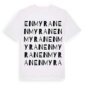 Enmyran ordlek t-shirt – ekologisk bomull t-shirt från Pinshirt