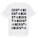 Enstabo ordlek t-shirt