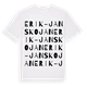 Erik-Janskojan ordlek t-shirt