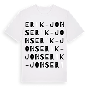 Erik-Jons ordlek t-shirt – ekologisk bomull t-shirt från Pinshirt