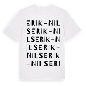 Erik-Nils ordlek t-shirt – ekologisk bomull t-shirt från Pinshirt