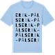 Blue Soul t-shirt med Erik-Påls ordlek t-shirt