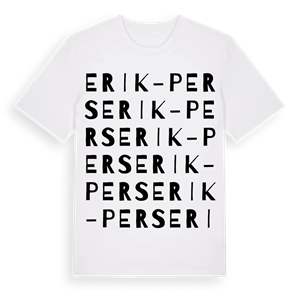 Erik-Pers ordlek t-shirt – ekologisk bomull t-shirt från Pinshirt