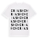 Erikshem ordlek t-shirt
