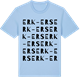 Blue Soul t-shirt med Erk-Ers ordlek t-shirt