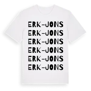 Erk-Jons ordlek t-shirt – ekologisk bomull t-shirt från Pinshirt