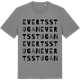 Mid Heather Gray t-shirt med Evertsstugan ordlek t-shirt
