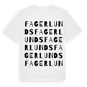 Fagerlunds ordlek t-shirt – ekologisk bomull t-shirt från Pinshirt