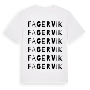 Fagervik ordlek t-shirt – ekologisk bomull t-shirt från Pinshirt