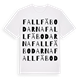 Fallfäbodarna ordlek t-shirt