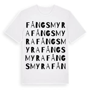 Fångsmyra ordlek t-shirt – ekologisk bomull t-shirt från Pinshirt