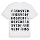 Fångsved ordlek t-shirt