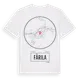 White t-shirt med Färila t-shirt