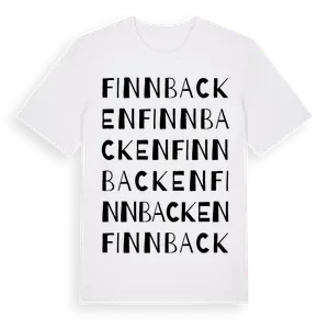 Finnbacken ordlek t-shirt – ekologisk bomull t-shirt från Pinshirt