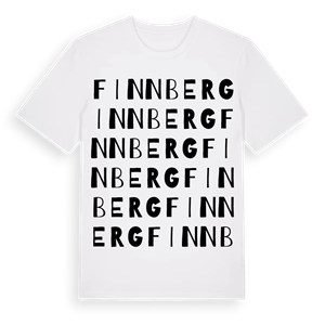 Finnberg ordlek t-shirt – ekologisk bomull t-shirt från Pinshirt
