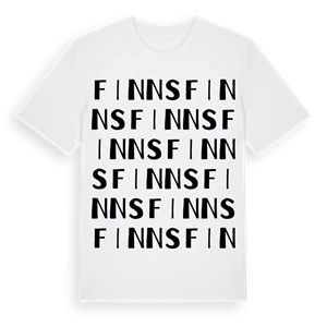 Finns ordlek t-shirt – ekologisk bomull t-shirt från Pinshirt
