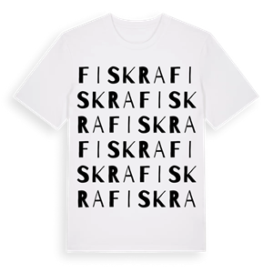 Fiskra ordlek t-shirt – ekologisk bomull t-shirt från Pinshirt