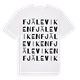 Fjäleviken ordlek t-shirt