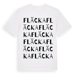 Fläcka ordlek t-shirt – ekologisk bomull t-shirt från Pinshirt