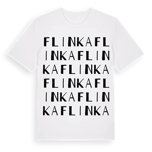 Flinka ordlek t-shirt – ekologisk bomull t-shirt från Pinshirt