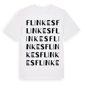 Flinkes ordlek t-shirt – ekologisk bomull t-shirt från Pinshirt