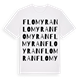 Flomyran ordlek t-shirt