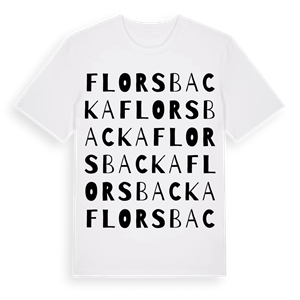 Florsbacka ordlek t-shirt – ekologisk bomull t-shirt från Pinshirt