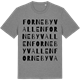 Mid Heather Gray t-shirt med Fornebyvallen ordlek t-shirt