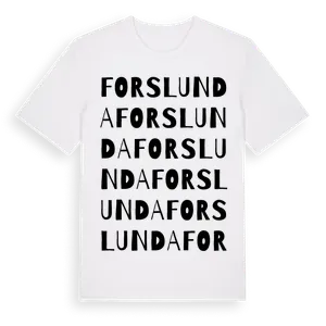 Forslunda ordlek t-shirt – ekologisk bomull t-shirt från Pinshirt